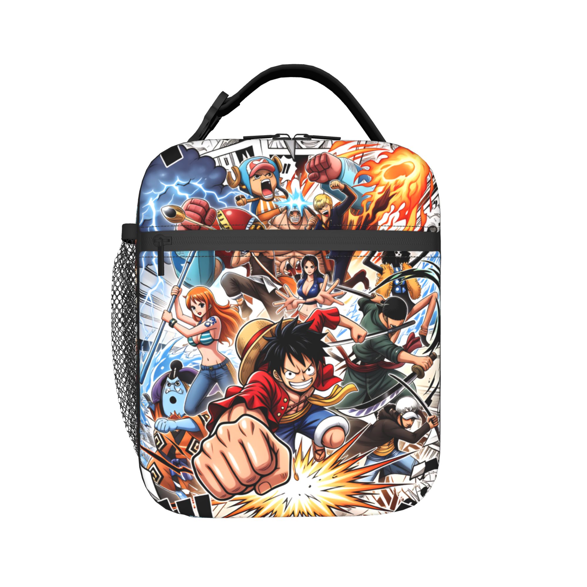 Tote Bag Sublimation - 원피스 루피 보온 도시락 가방 여성용