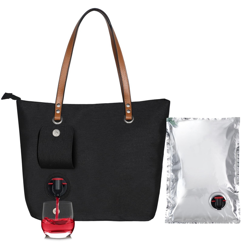 Tote Bag Sublimation - 핫 와인 토트 백, 여행 선물용