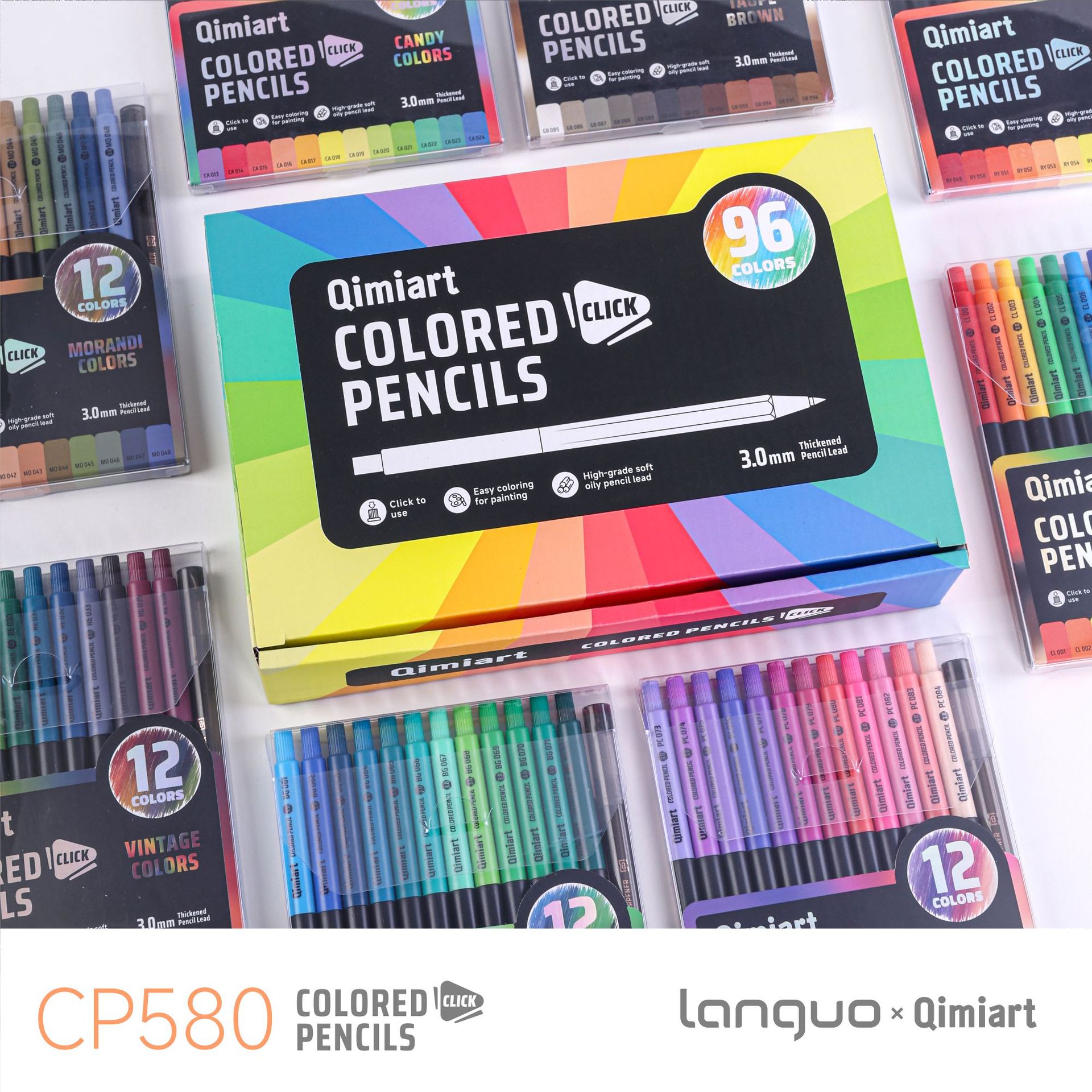 96색 접이식 색연필 세트 키미아트 CP580 3.0m - Staedtler Pencil Lumocolor 리뷰 및 가격