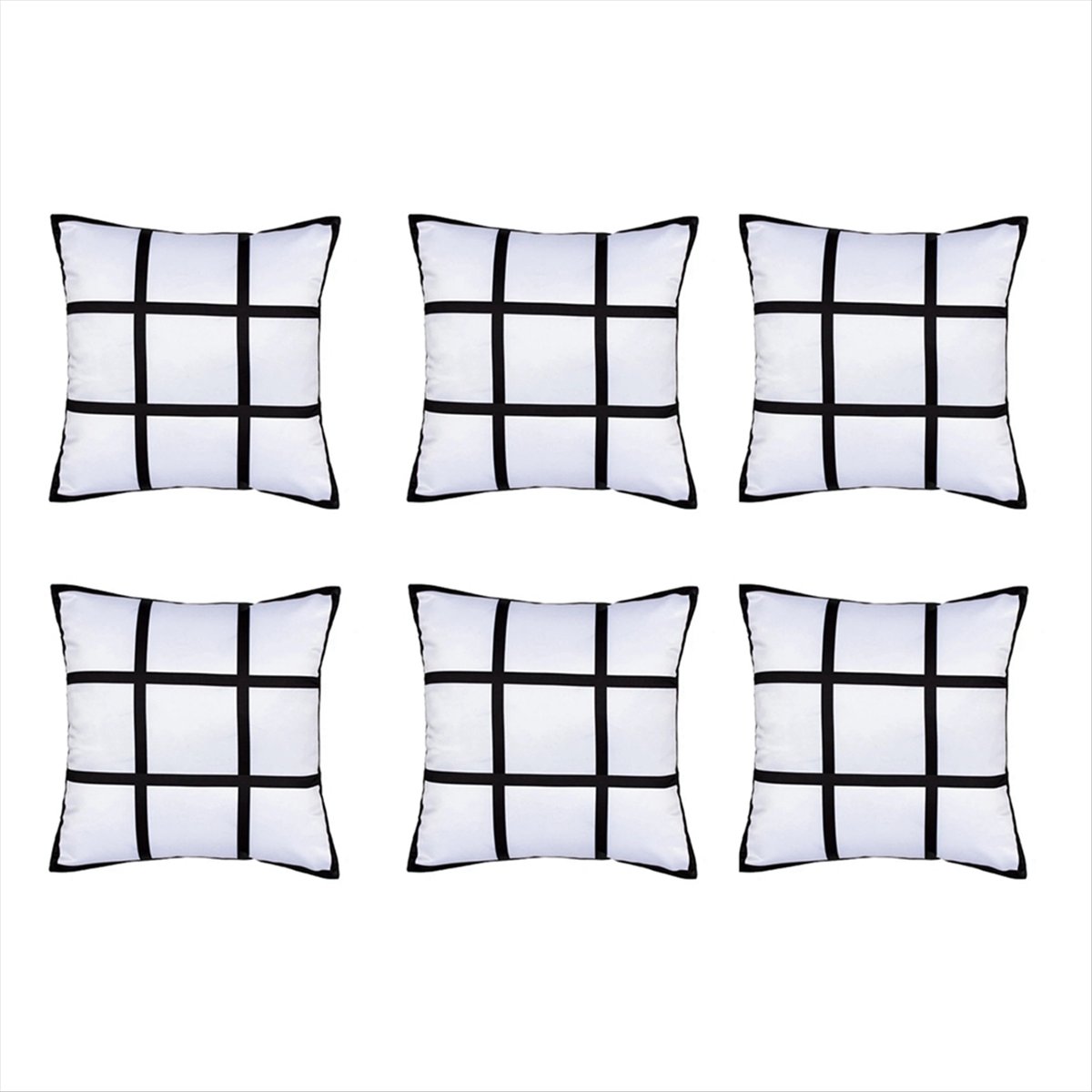 A75K 6개입 승화 인쇄용 블랭크 패널 베개 커버 D - Pillow Cover Sublimation 리뷰 및 가격