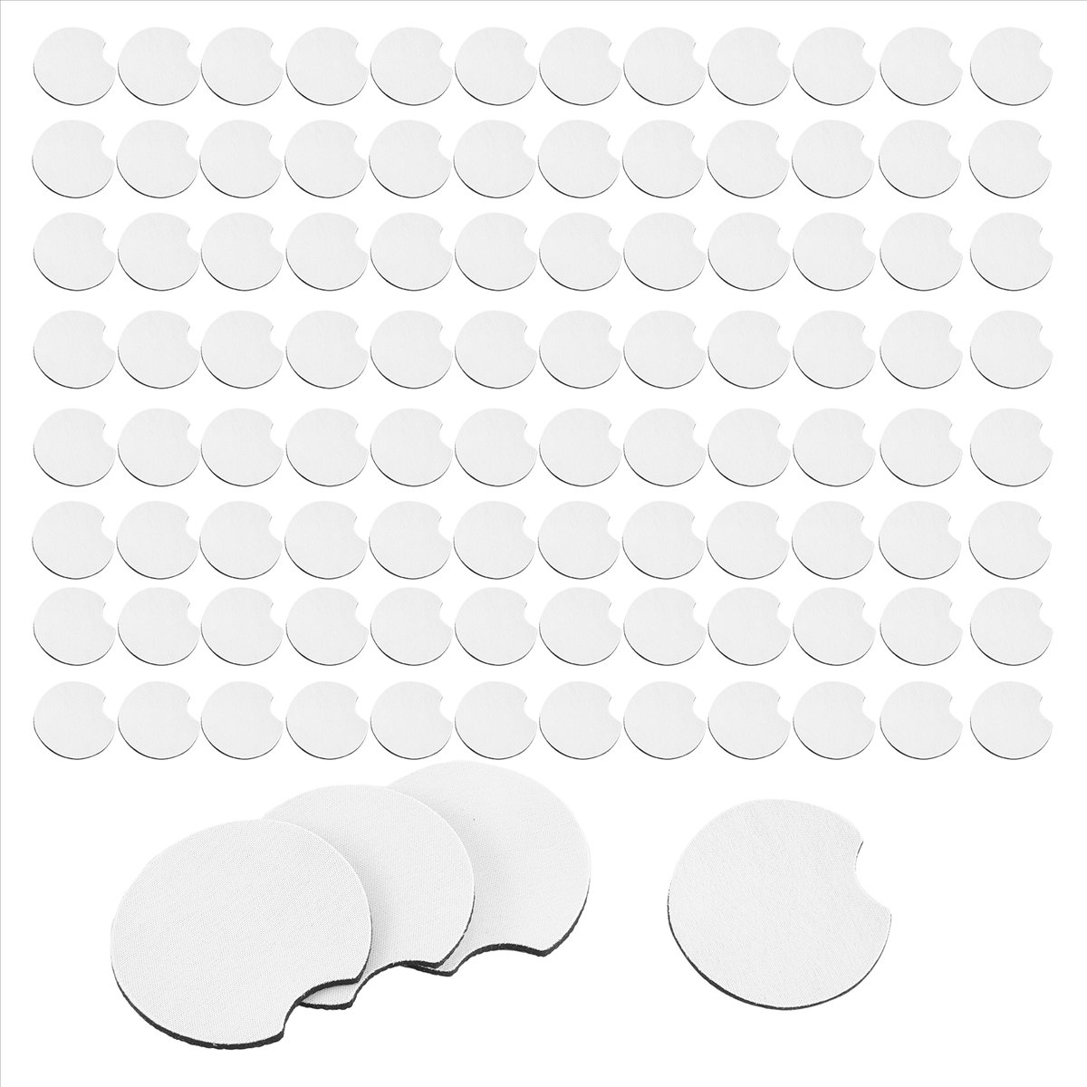 AA83 100개의 승화용 블랭크 자동차 코스터, 원형 - Coaster Sublimation Blank 리뷰 및 가격